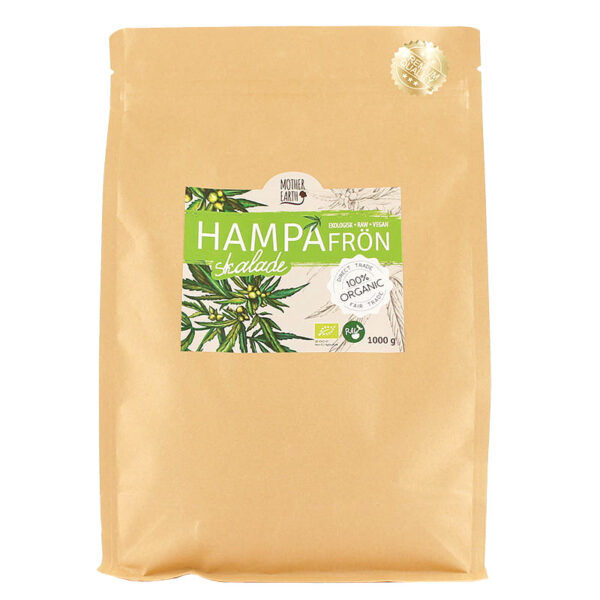 Hampafrö Skalade - Mother Earth RAW&EKO 1 kg