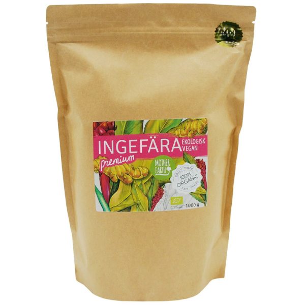 Ingefärapulver Premium - Mother Earth EKO 1 kg