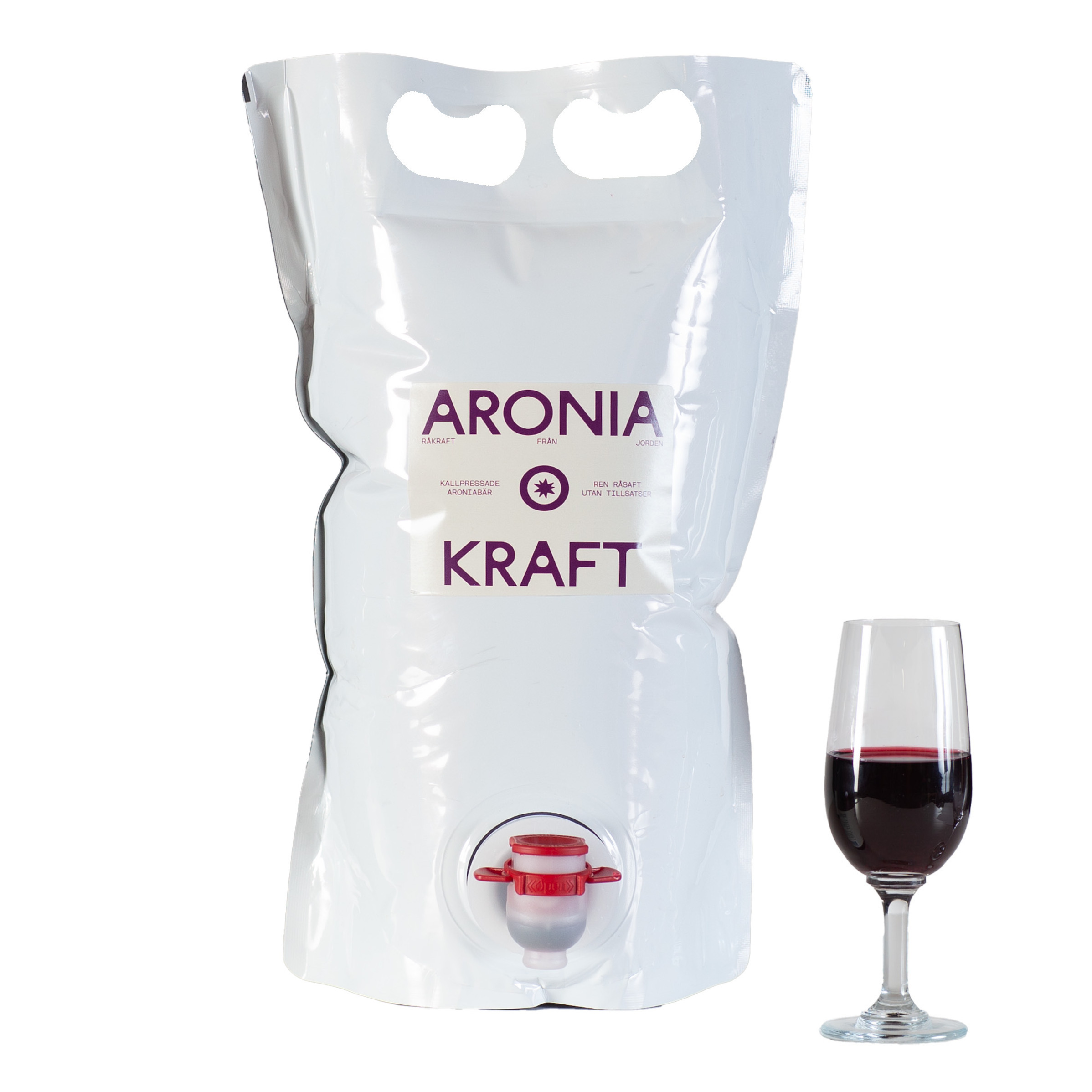 Aronia juice 1,4 liter påse - Aroniakraft