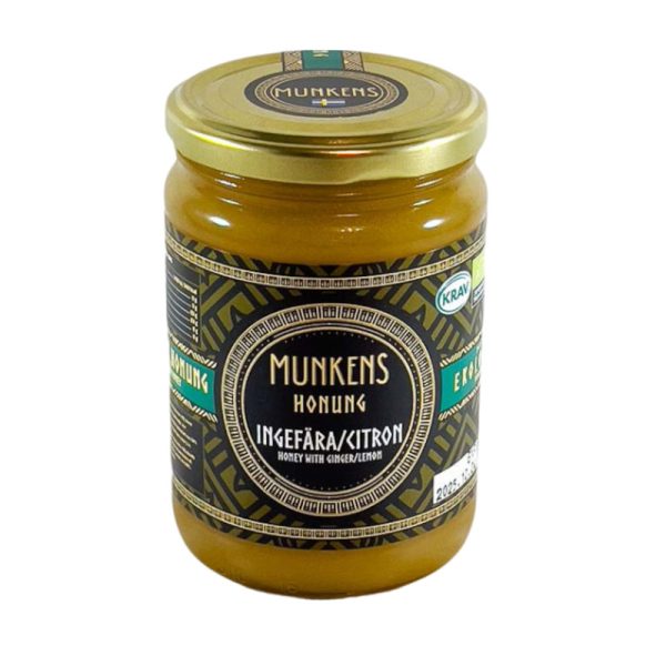 Honey ginger and lemon, 280 gr - Munkens